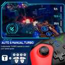 Wireless Switch Controller for Switch/Lite/OLED/Swicth 2 Controller, Switch Controller Joysticks Work with iOS/Android/PC-Switch 2 Pro TURBO Controller with Wake-up Programmable (Upgraded Vision)