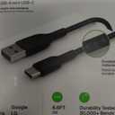 Belkin BoostCharge 3-in-1 USB-A to USB-C, Lightning, Micro-USB Charging Cable (1M/3.3ft) for iPhone 16, iPhone 16 Pro, iPad, Galaxy S25, S24, Pixel, Nintendo Switch 2 & More - Black