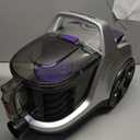 Aspiron 40Kpa Canister Vacuum Cleaner, 1600W Bagless Canister Vacuum Cleaner with 5 Tools, Auto Cord Rewind, H13 HEPA Filter, 4Qt Large Cup, for Hard Floors, Carpet, Pet, Upholstery, Tiles, Purple