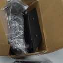 AECXM 201 Stainless Steel 2" x 4" (1 ½" x 3 ½" Actual) Deck Railing 45° Stair Connectors, for Deck Railing Stair Handrail Connection Installation Deck Railing Bracket (4 Pair-Black)