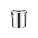 stainless steel food storage containers with lids lock clips airtight container large airtight for rice flour sugar grain coffee bean storage containers Kitchen jar (1.59gal/6L)