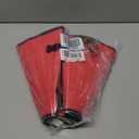 Dog Cone Soft Surgery Dog Cone Collar - Adjustable Long Foldable Comfortable for Recovery Alternative Prevent Biting Stop Licking Wound Small Medium Large Dogs (Strawberry Red, L) (L (Neck Girth 12.2-16.2))