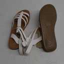 Soda Sandals For Girls White 4