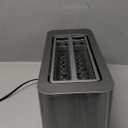 Mueller UltraToast Full Stainless Steel Toaster 4 Slice, Long Extra-Wide Slots for Bagels and Waffles, 6 Browning Levels, LED Display, Cancel/Defrost/Reheat Functions & Removable Tray, Kitchen Gadgets