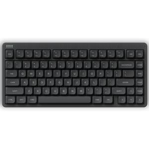 NuPhy Node75 Wireless Mechanical Keyboard, 75% Hot Swappable Custom Keyboard, 82 Keys Computer Gaming Keyboards, Supports Touch Gestures, PBT Keycaps, RGB Backlit, Bluetooth/2.4GHz/USB-C (High-Profile Brown Max Switch, Gray)