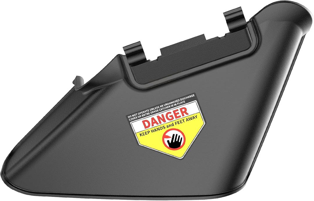 KitchenKipper 731-04177 Side Discharge Chute for Craftsman Huskee Troy Bilt 21" Deck Chute