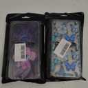 Set Of 2: BAMOWEY Clear Case Compatible with iPhone 14 Pro Max And 15 Pro Max