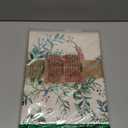 Maison d' Hermine Table Cloth Rectangle Table 100% Cotton 60 x 120 Inches Fall Tablecloth Reusable Everyday Use for Thanksgiving Christmas Decorations Dining Farmhouse Party (Holly Time)