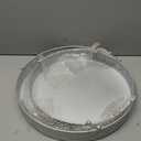 2 Pcs Silver Metal Cake Stand, 14" and  16" Large Round Cupcake Stand