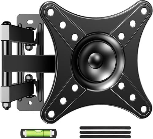 IWORKBOARD Full Motion TV Monitor Wall Mount Bracket for Most 13-32 Inch LED LCD Flat Curved Screen, 360° Rotation Swivel Tilt Extension,Adjustable Articulating Arms, Max VESA 100x100mm up to 33lbs IWORKBOARD Full Motion TV Monitor Wall Mount Bracket for Most 13-32 Inch LED LCD Flat Curved Screen, 360° Rotation Swivel Tilt Extension,Adjustable Articulating Arms, Max VESA 100x100mm up to 33lbs
