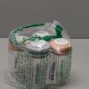 COMI Wide Neck Glass Breastmilk Collection n Storage Bottle, 4 Packs, 6oz with Screw Ring Sealing Disk; Remarkable Sealing Disc. BPA Free, Fits Breast Pumps & Nipples (2 Gray Lids + 2 Pink Lids)