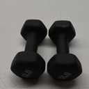 PAIR OF GENERIC 12LB WEIGHTS BLACK RUBBER COATED