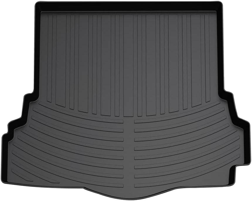 Mixsuper All Weather Cargo Liner - Custom Fit Trunk Mat Compatible with Ford Fusion (2013-2020), Platinum (2017-2018), Sport (2017-2020) Black