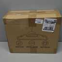 Heavy Duty Plastic Hangers 50 Pack with Non-Slip Design,0.2 Inches Thick,360Swivel Hook Space Saving Organizer for Bedroom Closet,Shirts,Pants,Strong Enough for Coat(Black- S Shaped)