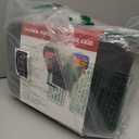 ivoler Carrying Storage All in One Case for Nintendo Switch 2 (2025),Portable Travel All Protective Hard Messenger Bag Soft Lining 20 Games for Switch 2 Console Pro Controller Accessories Black