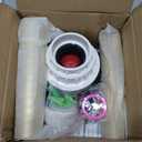 Freestanding Tub Drain Rough-in Kit, Bathtub Drain Kit with PVC Adapter & Brass Tail Pipes,Free Standing Tub Drain Kit, Suitable for All Freestanding Bathtub, Floor-Mounted, and Copper Bathtubs