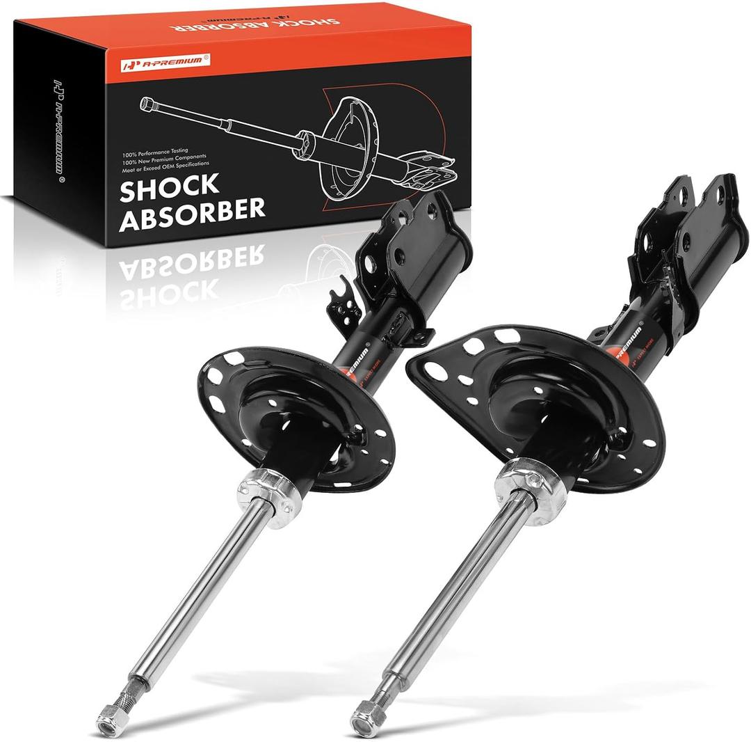 2 x A-Premium Rear Pair (2) Strut Assembly Compatible with Lexus ES350/ES300h, 2013-2018 & Toyota Avalon 2016-2018, Driver and Passenger Side