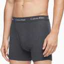 Calvin Klein Men's Cotton Classics 5-Pack Boxer Brief (Black, M)