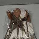 Mindsoft 20pcs Christmas Magnolia Flowers Velvet Poinsettia Artificial Flowers Glitter Christmas Tree Ornaments 6.4" for Xmas New Year Wedding Party Holiday Decoration(Beige, Light Brown, Dark Brown)