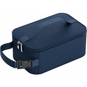 HowFly Small Lunch Box for Men- Small Insulated Snack Bag for Kid - Mini Cooler Bag Resuable Freezable Lunch Bags Thermal Lunchbox for Women Kids Work - Navy Blue