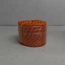 Double Braided Arborist Rope - 1/2 Inch x 200 Feet Polyester High Strength Climbing Rope for Tree Work, Halyard, Sailing (Orange)