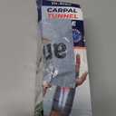 DR. BRACE Adjustable Wrist Brace Night Support for Carpal Tunnel, Doctor Developed, Upgraded with Double Splint & Therapeutic Cushion, Hand Brace for Pain Relief, Injuries, Sprains (S/M Right Hand, Black-Pink)