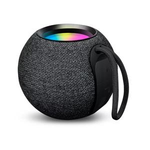 Biconic Round Bluetooth Portable Speaker - Black