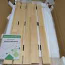 Solid Wood Shelf Covers for Wire Shelving, Wire Rack Covers for Pantry Shelves, Tool-Free & Snap-On (5pcs, 30" W x 16" D), 30"w X16"d X2.6"h