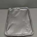 Glad Disposable Bakeware Aluminum Rectangular Cookie Sheets for Baking and Roasting, 8 Count-16" x 11" x 0.25" - Textured, Made from Aluminum - Baking Sheets, Baking Pans, Foil Cookie Sheet