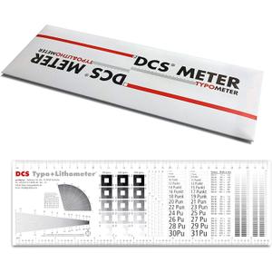 DCS Typometer and Lithometer