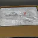 SPACEKEEPER Storage Rolling Cart, 3 Tier Laundry Room Organization Utility Cart Bathroom Organizer Mobile Shelving Unit Shelves Multi-Functional Trolley, White