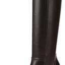 Franco Sarto Women's Jonie Mid Calf Boot Dark Hickory Brown Leather 8.5 M (Brown, M)