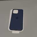 Apple iPhone 15 Pro Max Silicone Case with MagSafe - Storm Blue