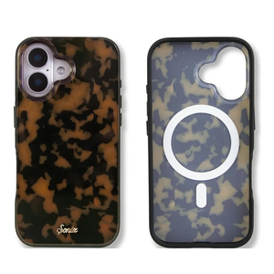 Sonix Case for iPhone 16 | Compatible with MagSafe | 10ft Drop Tested | Tortoiseshell | Brown Tort