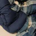 Nautica - King Size Comforter Set, Reversible Bedding with Matching Shams, Stylish Plaid Home Decor (Crossview Navy, King)