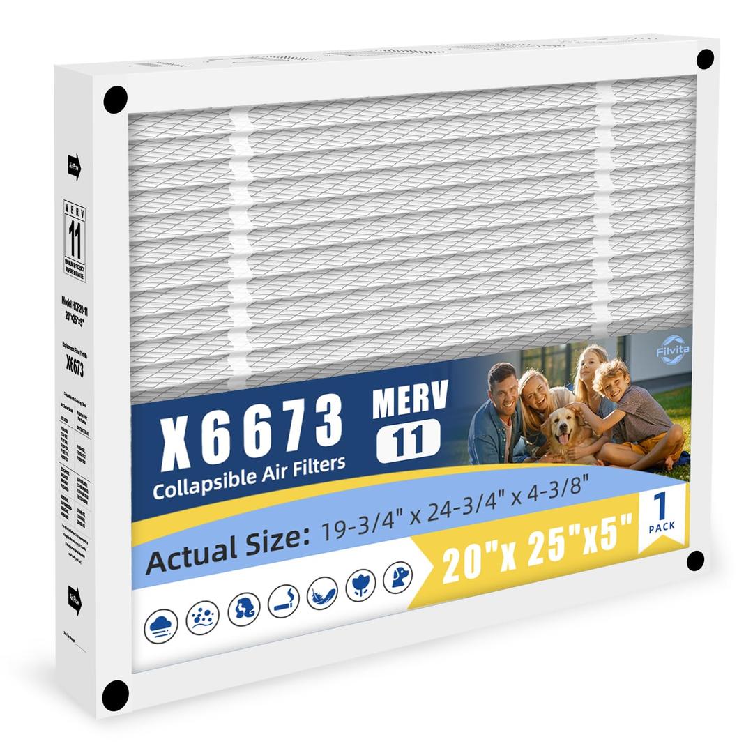 X6673 Air Filter Replacement Furnace Filter Compatible with Lennox X6673