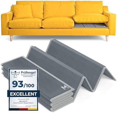 Meliusly Heavy Duty Couch Cushion Support for Sagging Cushions (28x79) Reinforced Wood Sofa Cushion Support Board for Sagging Seat, Deep Couch Supporter for Under The Cushions, Loveseat Saver