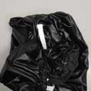 PU Leather Soft Stretch Dining Bench Cover, Removable Washable Protector for Gray Living Room, Bedroom, Kitchen Bench