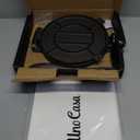 Uno Casa Cast Iron Tortilla Press 10 Inch - Tortilla Maker Press, Pre-Seasoned Roti Maker with 100 Pcs Parchment Paper - Heavy Duty Quesadilla Maker for Homemade Flatbreads, Rotis, Empanadas