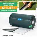 12 Inch Artificial Grass Turf Seam Tape with 500g Adhesive for Synthetic Turf Installation Connecting Fake Lawn Carpet 12" x 33ft (30cm x 10m)