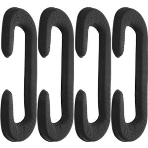 Vr Face Cushion Cover Replacement Sponge Pad 4-Pack Compatible with HTC Vive Vr Headset Pu Leather Breathable Anti-Sweat Face Cushion for Comfortable Virtual Reality Gaming