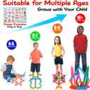 Kids Building STEM Toys for 3 4 5 6+ Year Old Boy Girl Birthday Easter Gift, 300PCS Educational Interlocking Discs Building Blocks for Kids Ages 3-5 4-8 5-7 Preschool Manipulatives Classroom Must Have