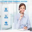 ICYTHRP Cold Therapy Machine with Programmable Timer, Portable Ice Machine for Shoulder After Surgery, Shoulder Replacement Recovery System, Cryotherapy Pain Relief with Compression Pad