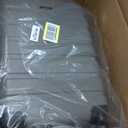 Travelers Club Harper Luggage, Charcoal, 22-Inch Carry-On