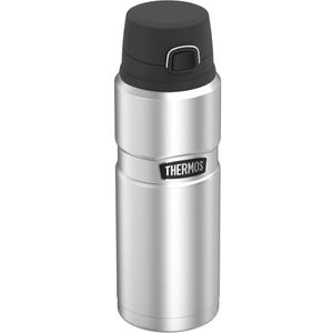 THERMOS Stainless King Vacuum-Insulated Drink Bottle, 24 Ounce, Matte Steel