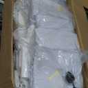 6 Pack Sleepovers Teepee Tent for Kids Bulk with Mattress Sheet Light,Natural Cotton Washable Indoor Play Tent for Birthday Slumber Party Girls Boys Pajama Movie Night Supplies(White)