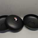12inches Steel Bowl Decor Black, 3 Pieces