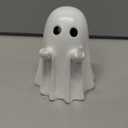 Halloween Ghost Figurine Ghost Decor, Funny Ghost Statue, Cute Ghost Figurine, Ghost Statue Halloween Decoration for Gift Props Tabletop Home Decor New Year's Gifts