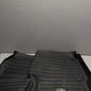 Floor Mats Custom for Grand Cherokee L 2021-2025 2026 Captain Chair(Only for 6-Seater w/o 2nd Row Armrest) TPE All Weather Cargo Liner with Backrest Mat & Door Sill Guards Accessories, Black