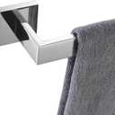 KOKOSIRI 24-Inch Single Towel Bar, Bathroom Kitchen Towel Holder, Wall Mounted SUS304 Stainless Steel Towel Rack, Polished Chrome, B4003CH-L24